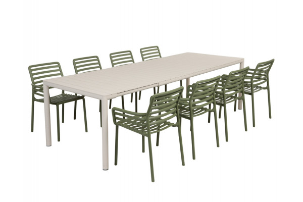 Nardi Tevere Doga Havemøbelsæt 210-275cm -...