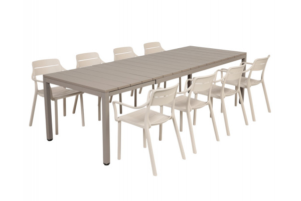 Nardi Rio Cassia Havemøbelsæt 210-280cm -...