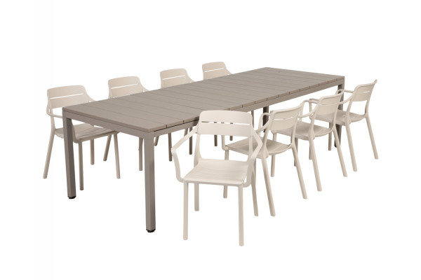 Nardi Rio Cassia Havemøbelsæt 210-280cm -...