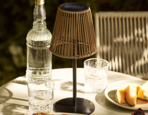 Strand bordlampe, natur 2