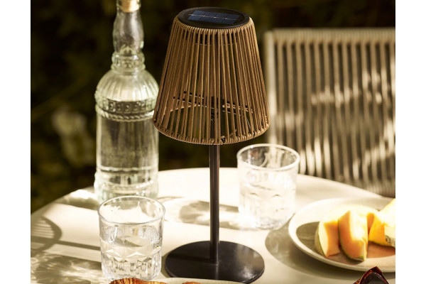 Strand bordlampe, natur