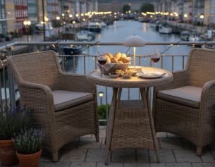 Cozy bordlampe, sand 2