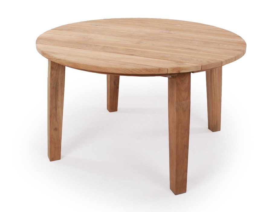 Kansas teak rundt bord à 130 cm Rundt spisebord teak