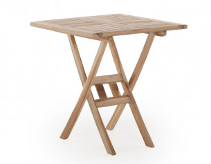 Køln Teak cafesæt - 70x70 cm 2