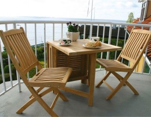 Teak Foldebord 2