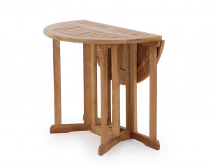 Vilma Teak Foldebord - Ø90 cm 2