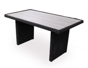 Siesta Sort Diningbord -...