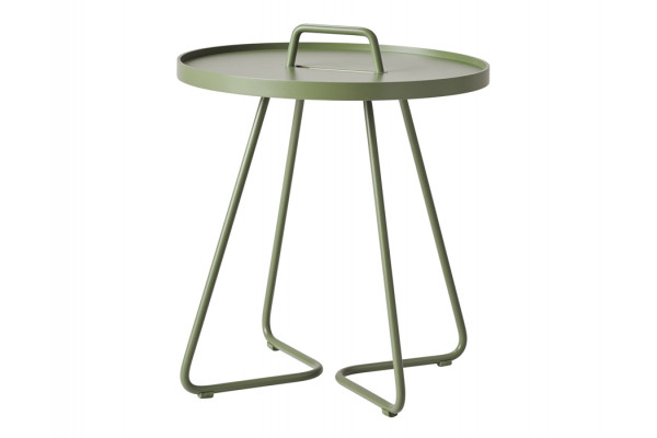 Cane-line On-the-move sidebord, Lille, Olive green