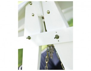 Hængesofa hvidlakeret - 3... 2