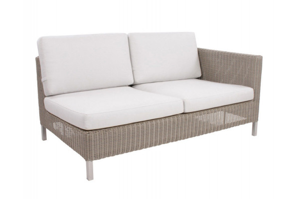 Cane-line Connect 2 pers. sofa m/hynder -...