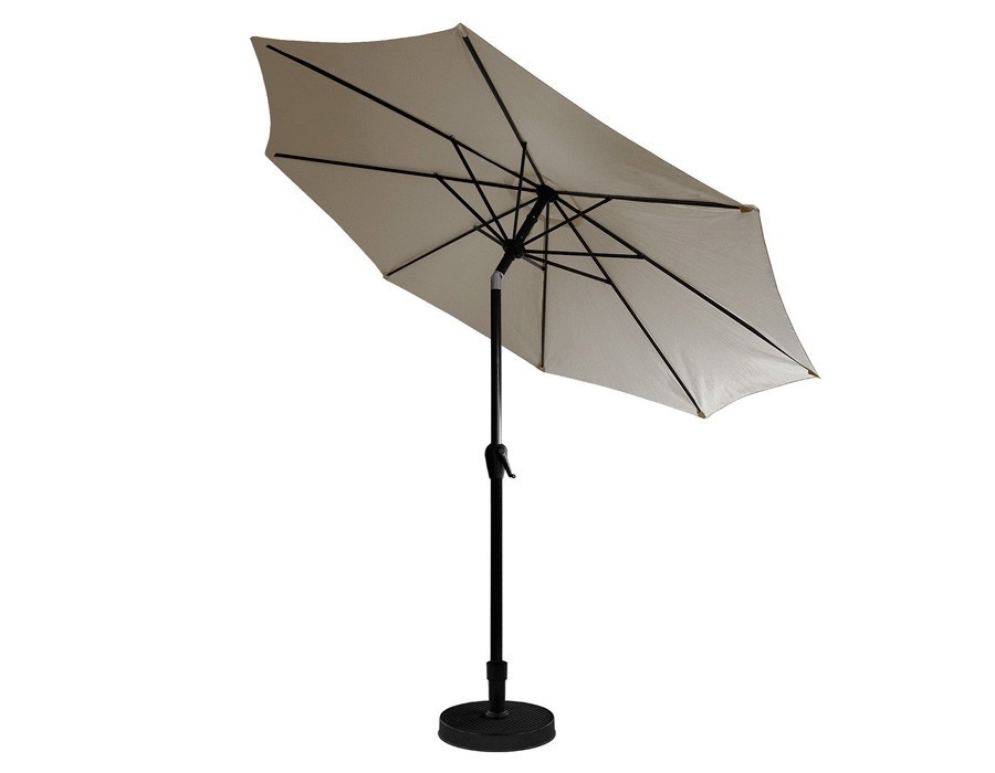 Alu parasol tilt - Ø meter - Taupe