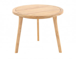 Teak Sidebord - Ø65 cm 2