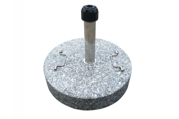 Parasolfod 50 kg – Grå Granit